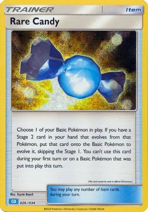 Rare Candy CLB 026/034 Classic Collection