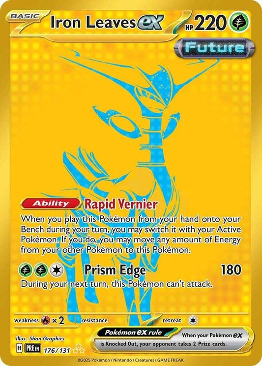 Iron Leaves ex 176/131 Scarlet & Violet: Prismatic Evolutions