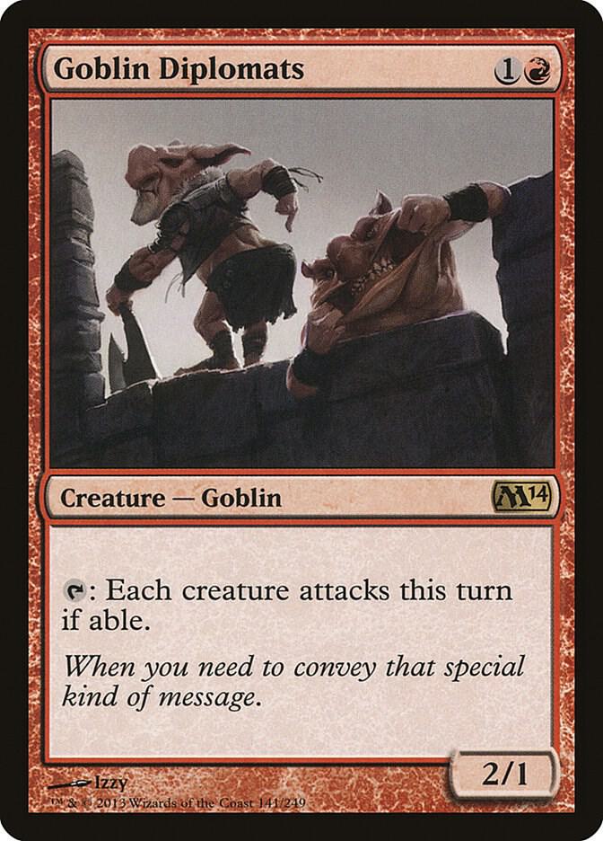 Goblin Diplomats - Magic 2014 (M14)