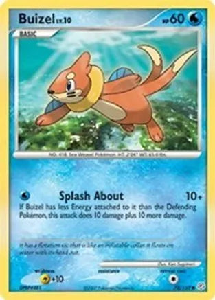 Buizel 72/130 Diamond & Pearl: Base Set