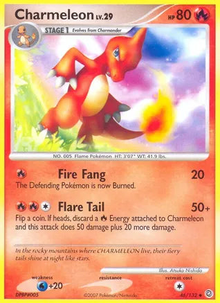 Charmeleon 46/132 Diamond & Pearl: Secret Wonders