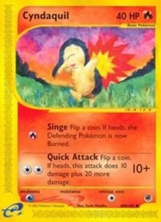 Cyndaquil 104/165 E-Series: Expedition