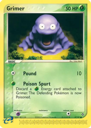 Grimer 57/97 EX Series: Dragon