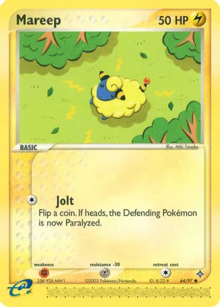 Mareep 64/97 EX Series: Dragon