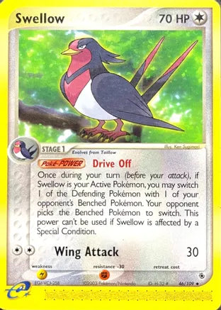 Swellow 46/109 EX Series: Ruby & Sapphire