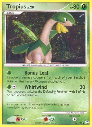 Tropius 64/123 Diamond & Pearl: Mysterious Treasures