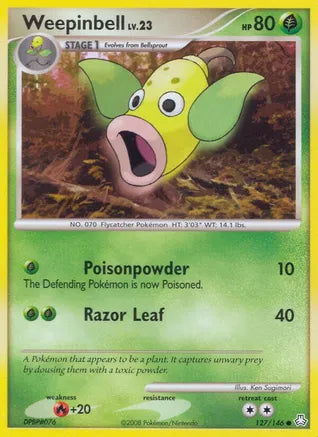 Weepinbell 127/146 Diamond & Pearl: Legends Awakened