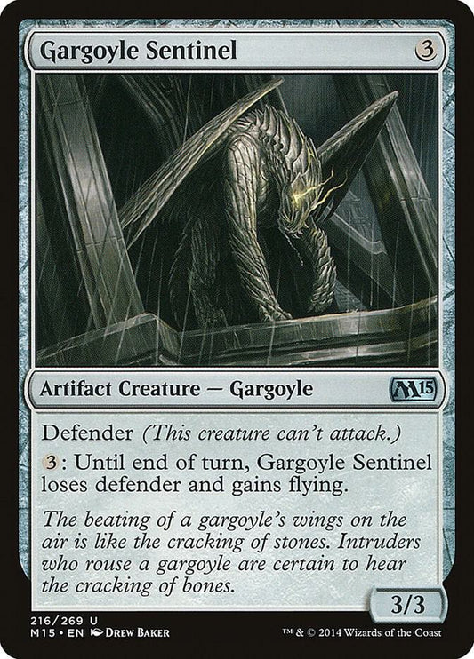 Gargoyle Sentinel - Magic 2015 (M15)