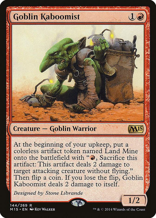 Goblin Kaboomist - Magic 2015 (M15)