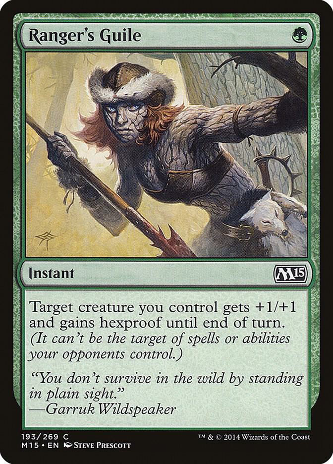 Ranger's Guile - Magic 2015 (M15)