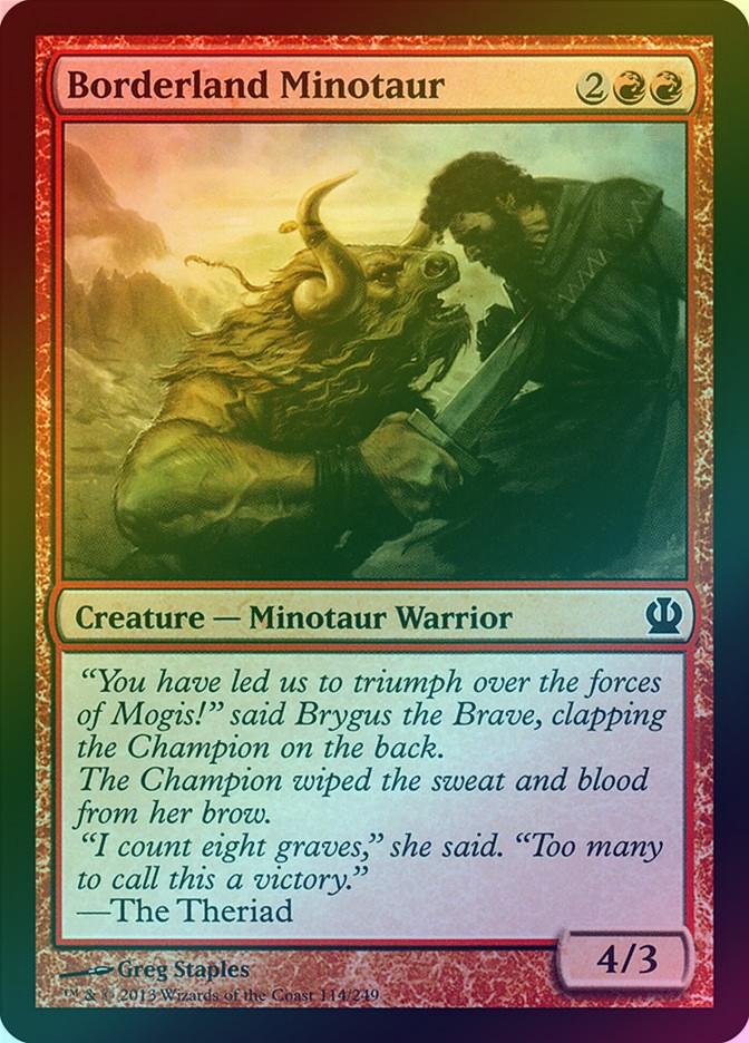 Borderland Minotaur - Theros (THS)