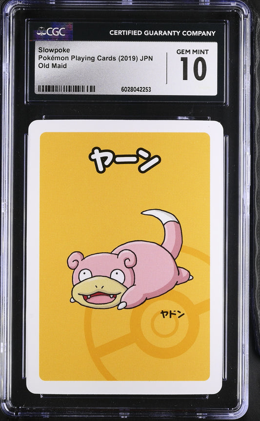 Slowpoke Old Maid Japanese Pokemon Playing Cards CGC 10 #6028042253