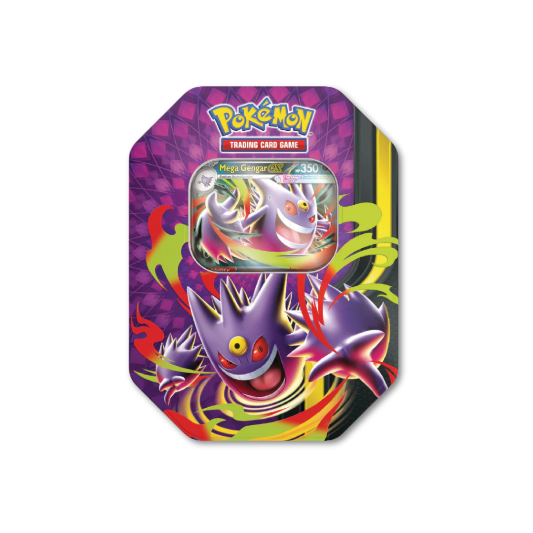 Pokémon TCG: Mega Moonlit: Mega Gengar ex Tin