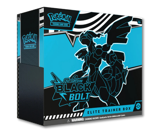 Pokémon TCG: Scarlet & Violet Black Bolt Elite Trainer Box (Pre-Order)