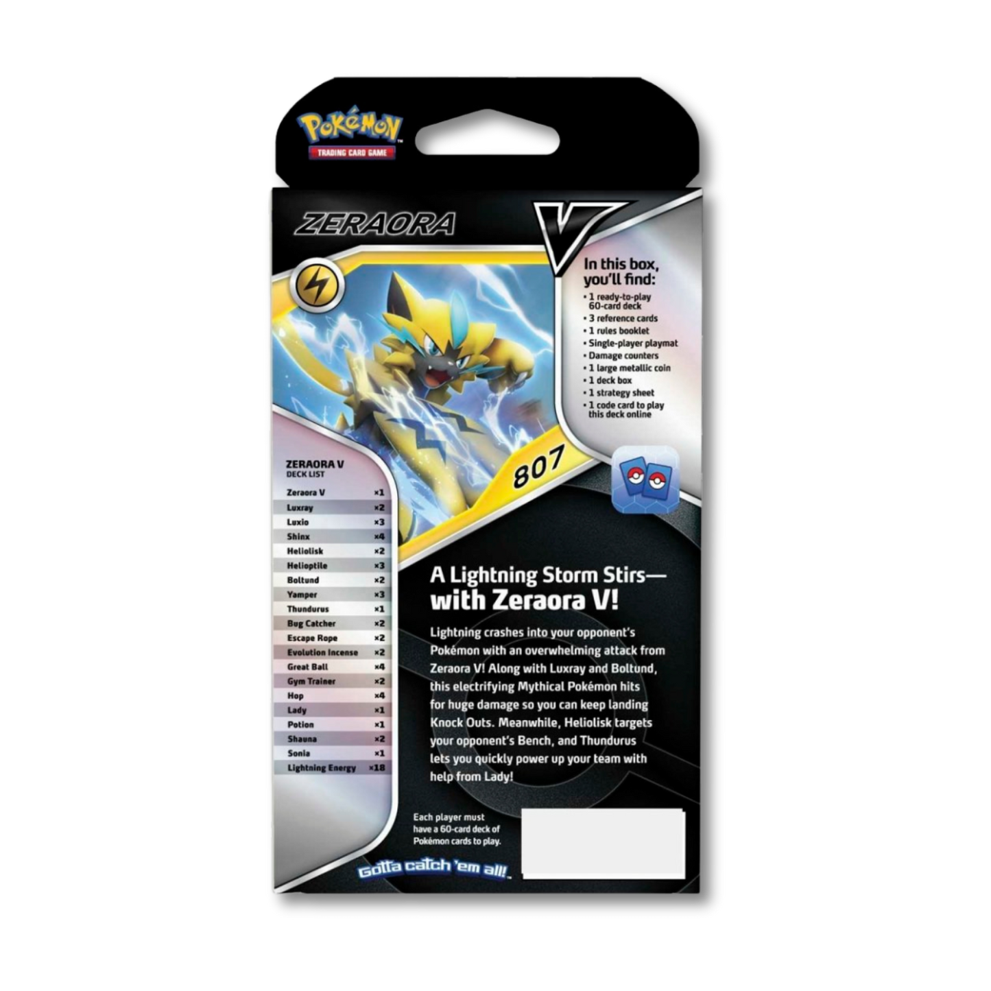 Pokémon TCG: Zeraora V Battle Deck