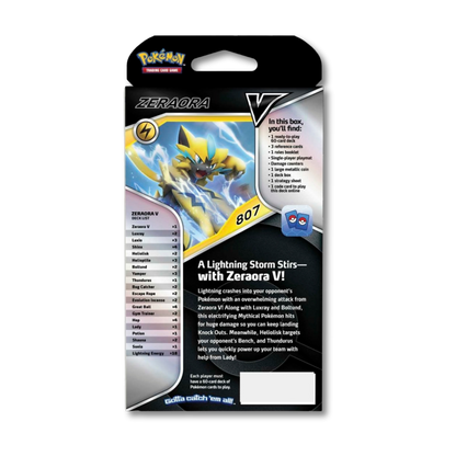 Pokémon TCG: Zeraora V Battle Deck