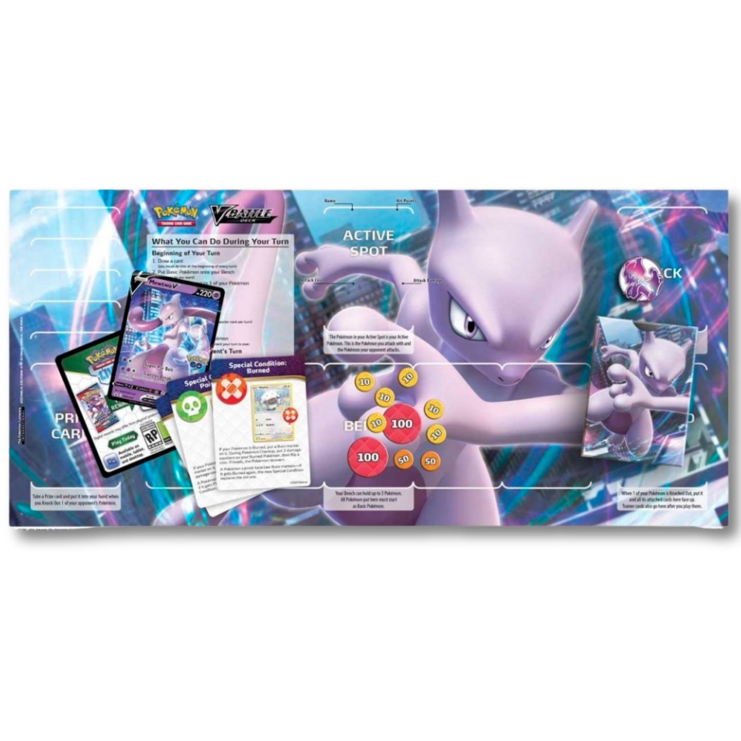 Pokémon TCG: Pokémon GO Mewtwo V Battle Deck