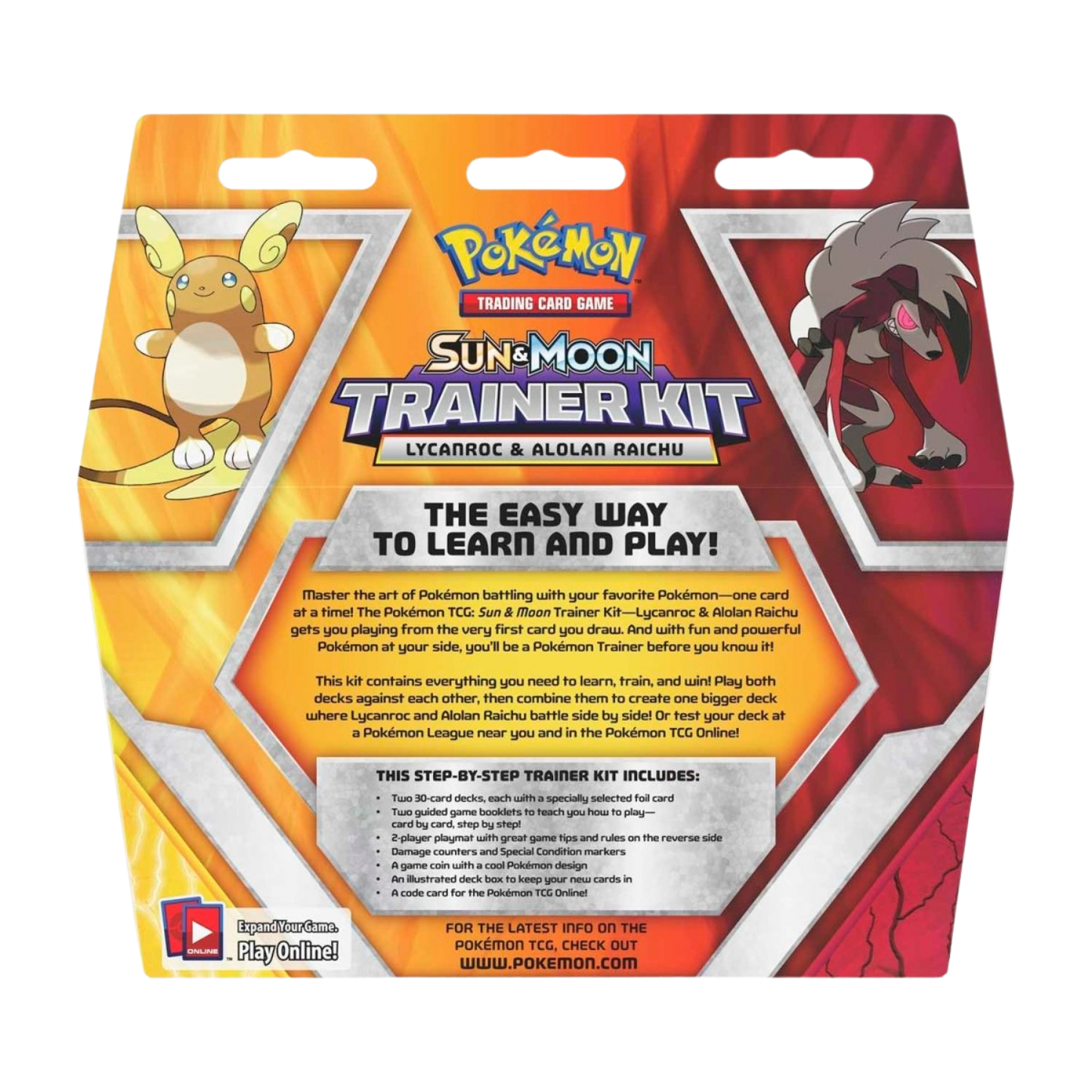 Pokémon TCG: Sun & Moon Trainer Kit (Alolan Raichu & Lycanroc)