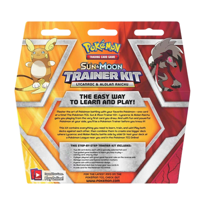 Pokémon TCG: Sun & Moon Trainer Kit (Alolan Raichu & Lycanroc)