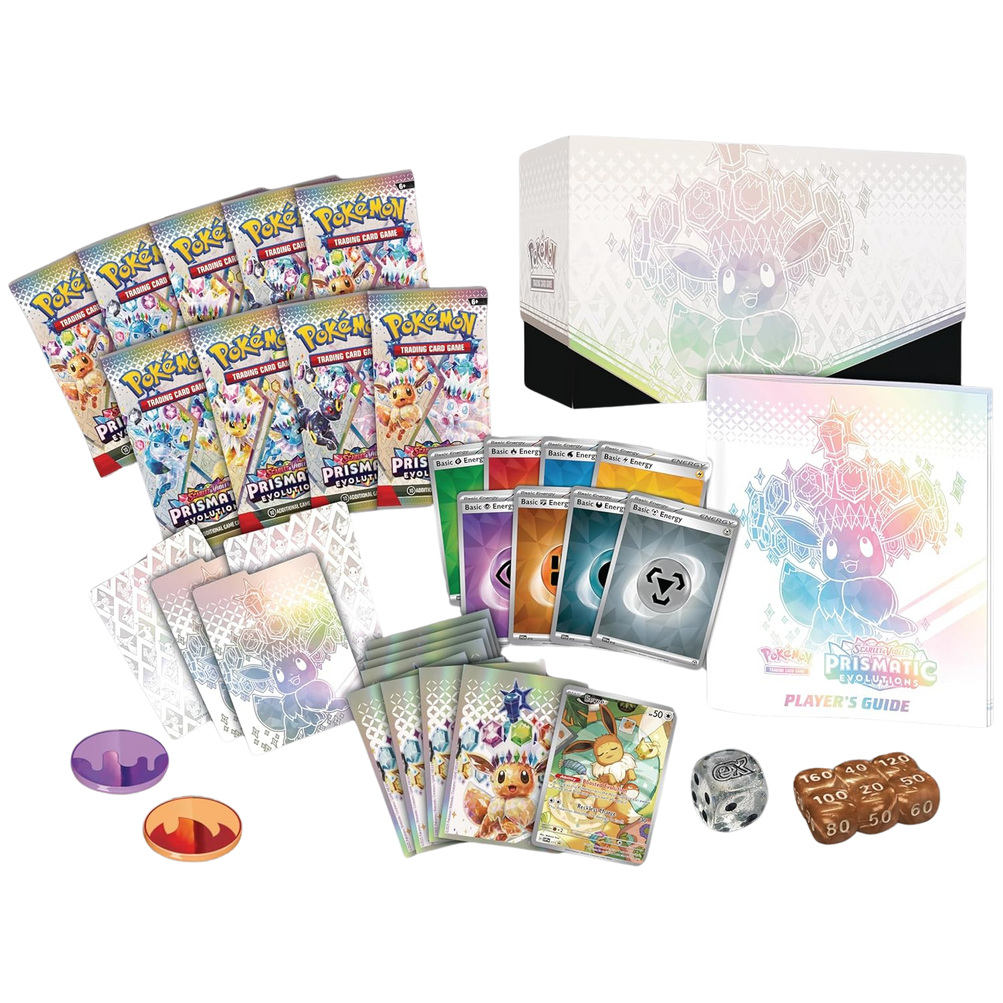 Pokémon TCG: Scarlet & Violet-Prismatic Evolutions Elite Trainer Box