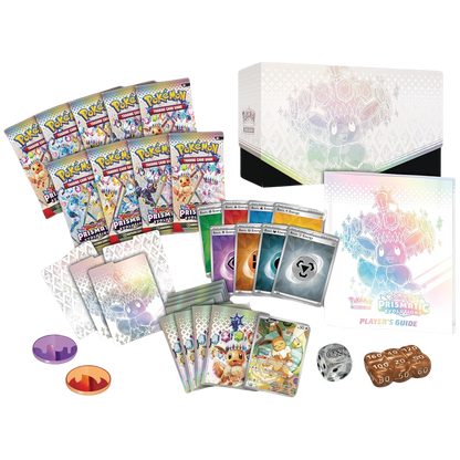 Pokémon TCG: Scarlet & Violet-Prismatic Evolutions Elite Trainer Box