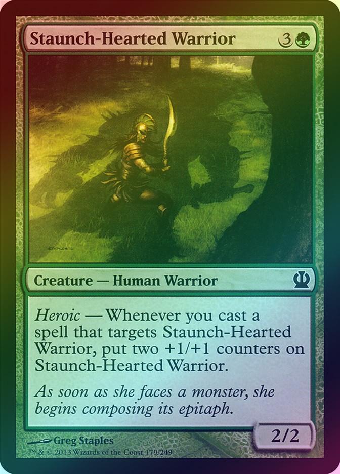 Staunch-Hearted Warrior - Theros (THS)