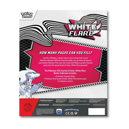 Pokémon TCG: Scarlet & Violet-White Flare Binder Collection Box