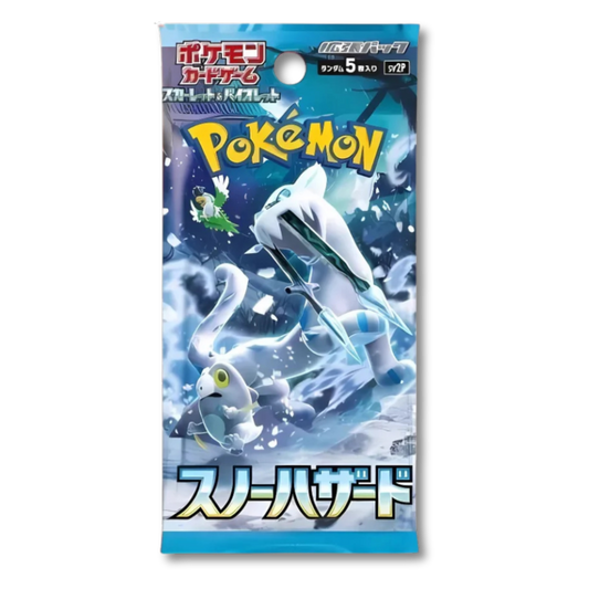 Pokémon TCG: Scarlet & Violet Snow Hazard Japanese Booster Pack SV2P