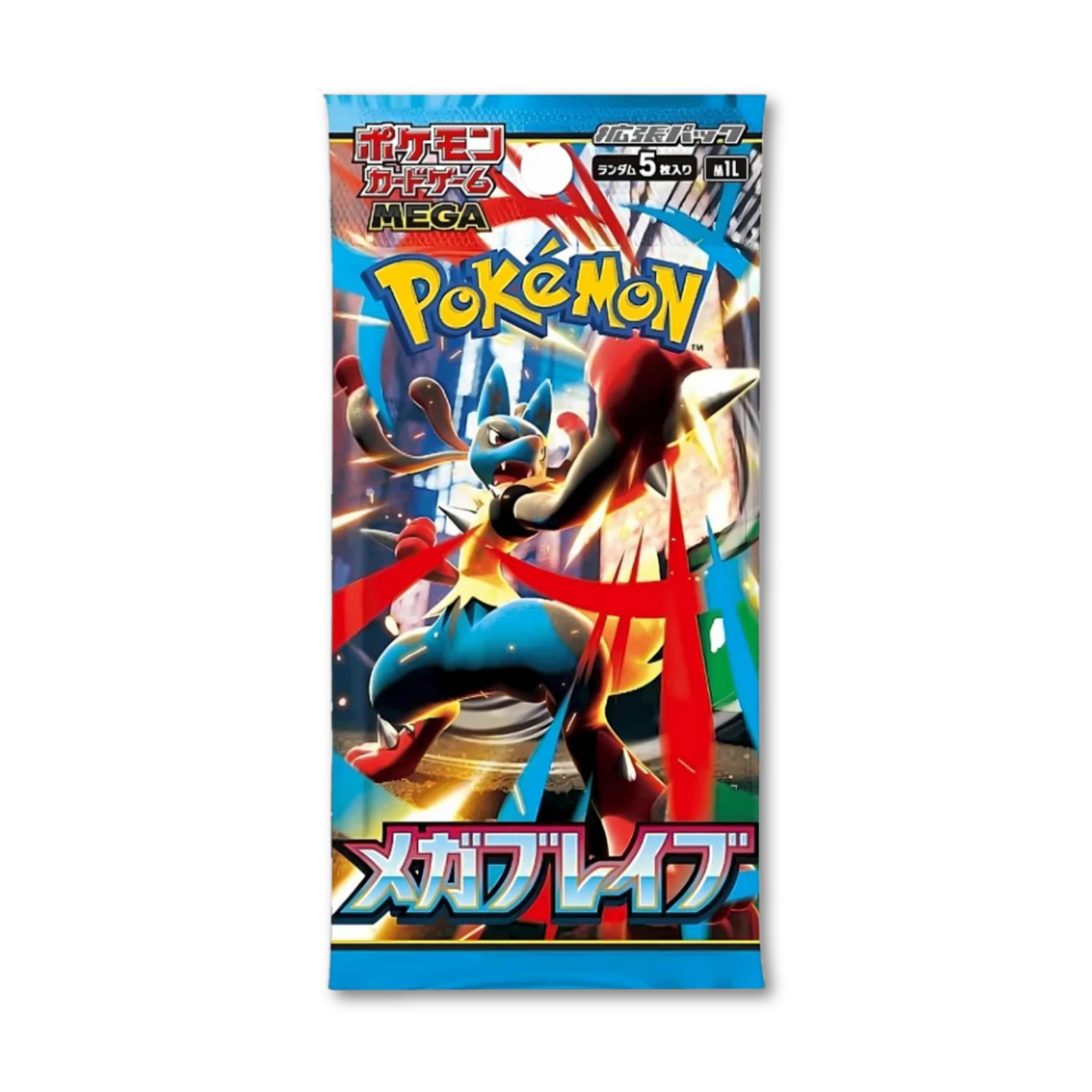 Pokémon TCG: Mega Brave Japanese Booster Pack m1L