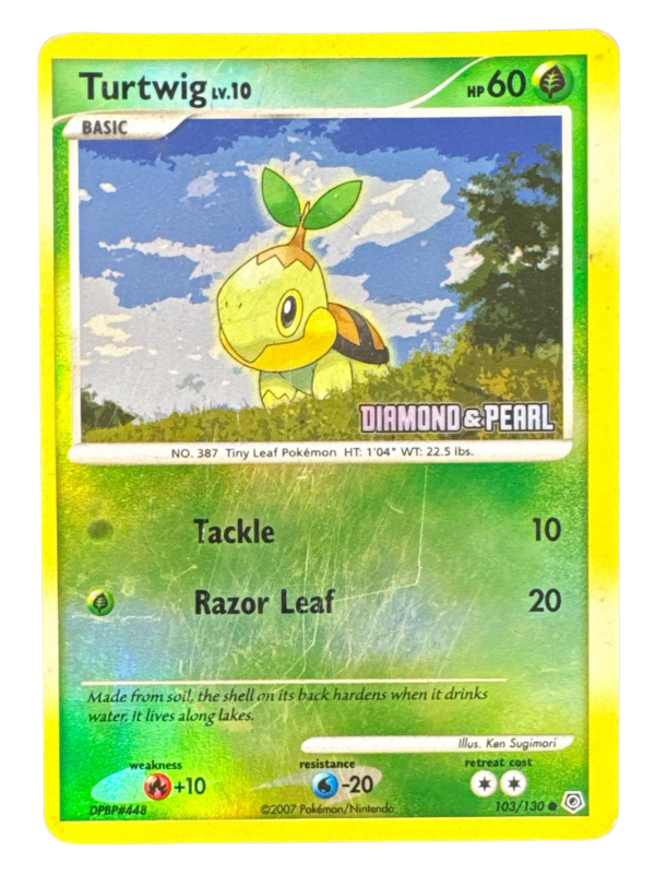 Turtwig 103/130 Diamond & Pearl: Base Set (Pre-Release)