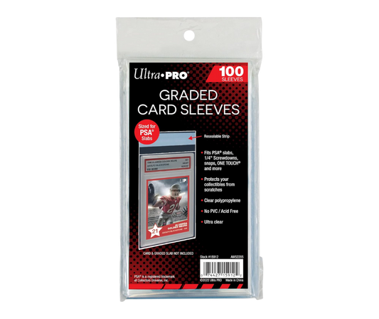 Ultra PRO - PSA Graded Card Slab Resealable - 1 Pack (100 Sleeves)