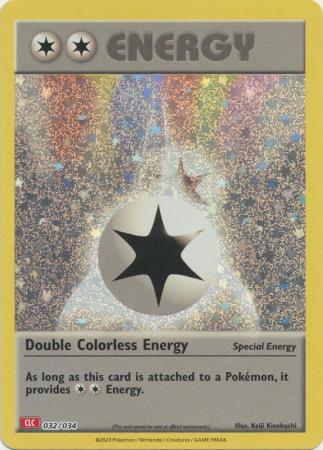 Double Colorless Energy CLC 032/034 Classic Collection - TCG Best Value Collectibles