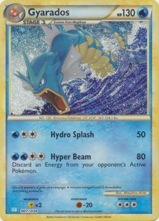 Gyarados CLB 007/034 Classic Collection - TCG Best Value Collectibles