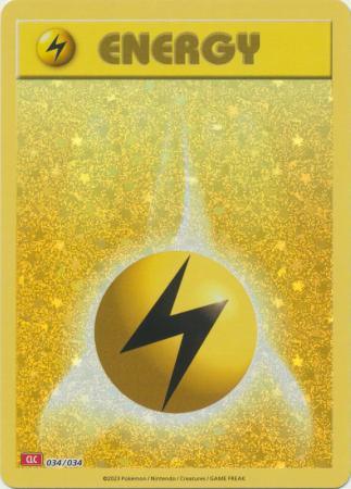 Lightning Energy CLC 034/034 Classic Collection - TCG Best Value Collectibles