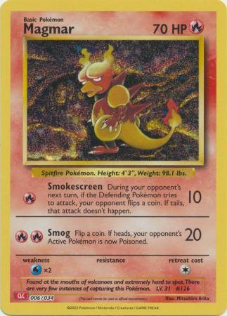 Magmar CLC 006/034 Classic Collection - TCG Best Value Collectibles