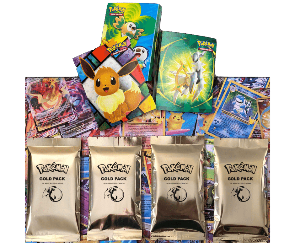 Golden Pack POKÉMON GOLD PACK – TCG Best Value Collectibles