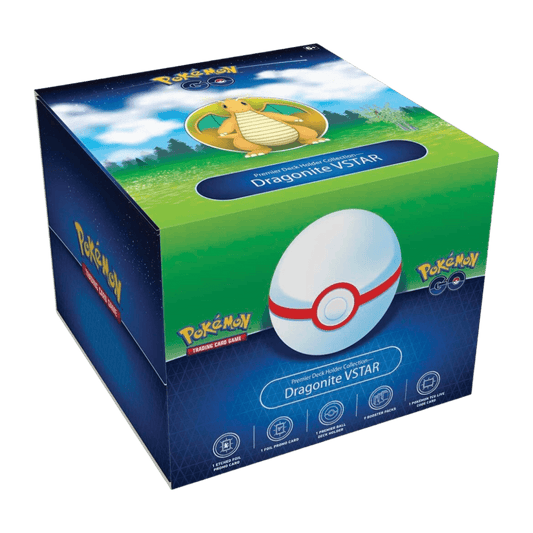 Pokémon TCG: Pokémon GO Premier Deck Holder Collection (Dragonite VSTAR) - TCG Best Value Collectibles