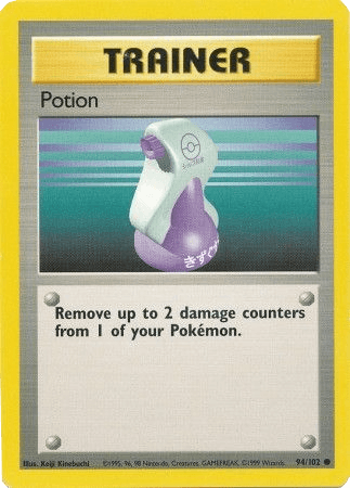 Potion 94/102 Base Set Unlimited - TCG Best Value Collectibles