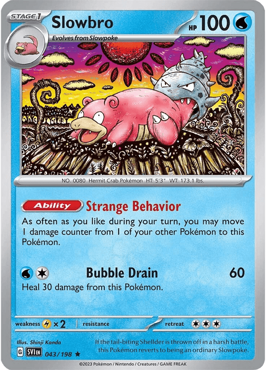 Slowbro 043/198 Scarlet & Violet: Base Set - TCG Best Value Collectibles