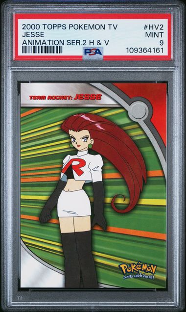 Jesse HV2 2000 Topps Pokemon TV Animation PSA 9 #109364161
