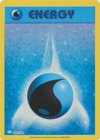 Water Energy CLB 033/034 Classic Collection - TCG Best Value Collectibles