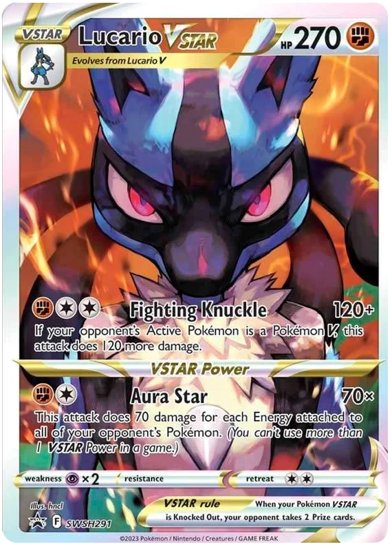 Lucario VSTAR SWSH291 Sword & Shield: Black Star Promos