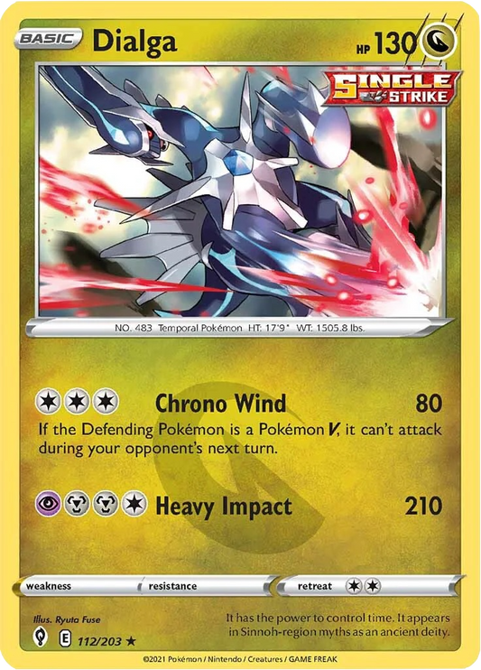 Dialga 112/203 Sword & Shield - Evolving Skies