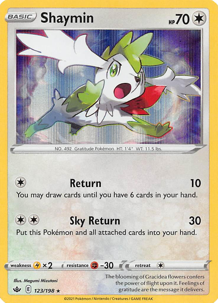 Shaymin 123/198 Sword & Shield - Chilling Reign